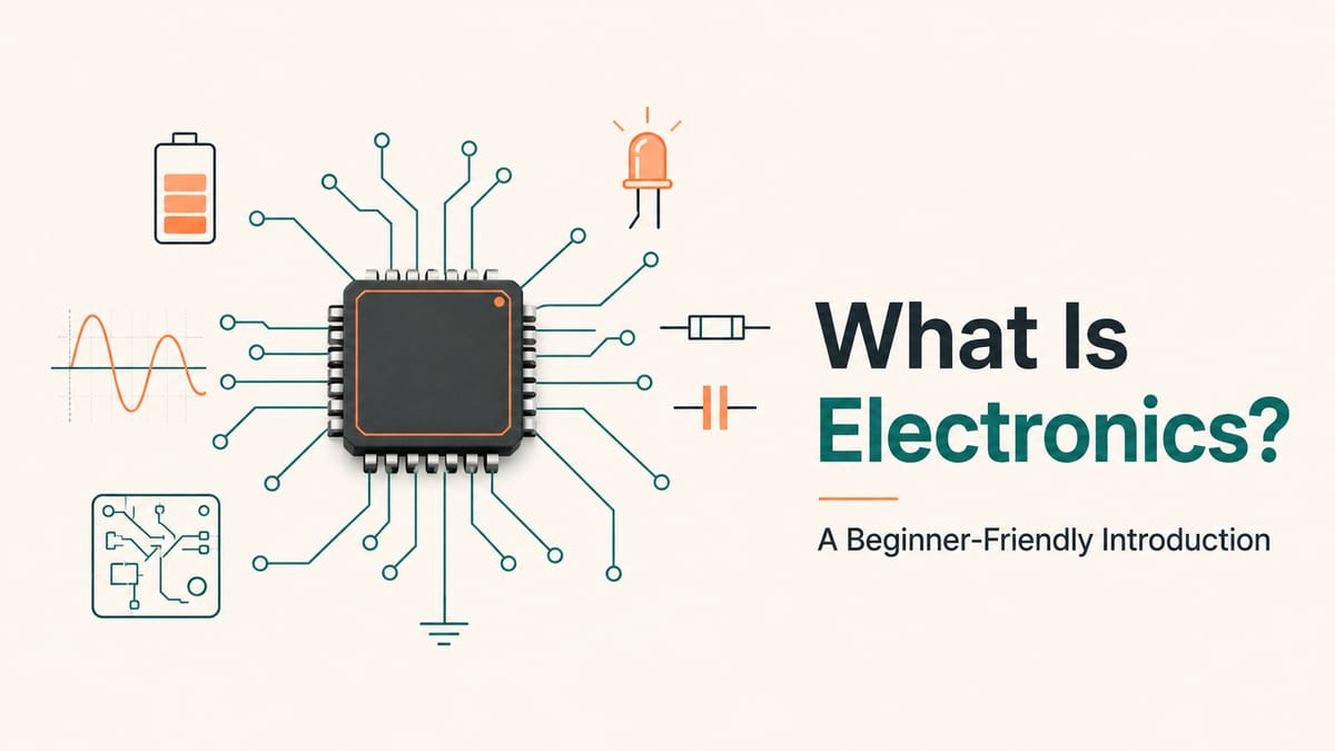 What Is Electronics? A Beginner-Friendly Introduction